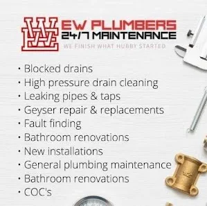 Ew plumbers - photo 1